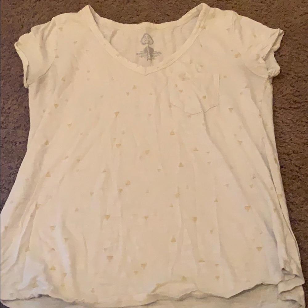 Women’s Maurice’s Triangle White Shirt